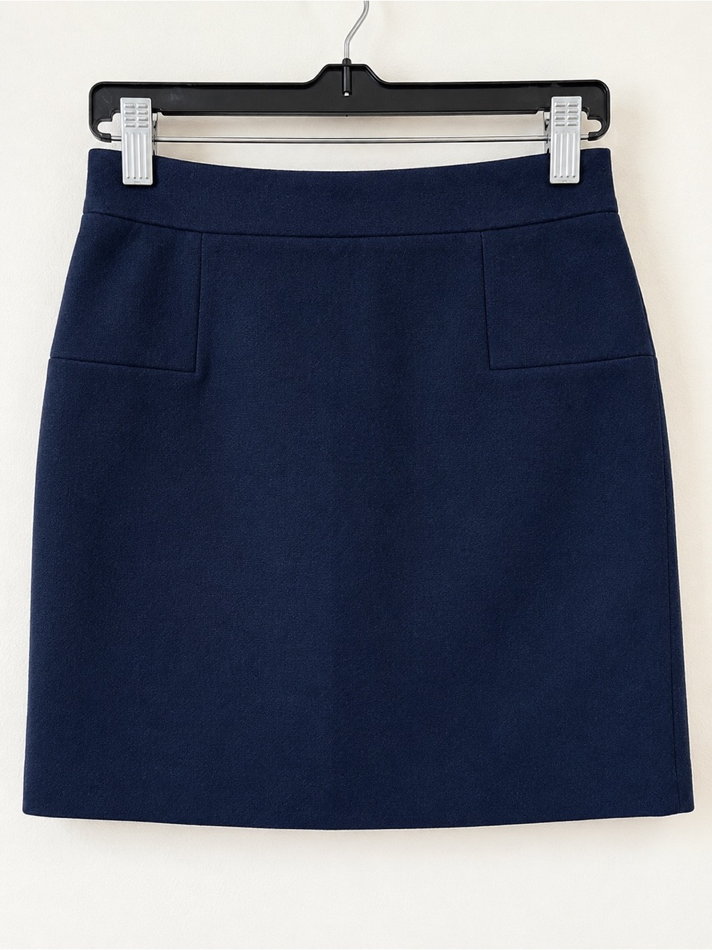 J. Crew Navy Skirt - Clean A-Line
